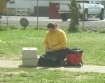 homeless person